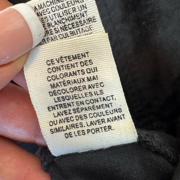 Free People Velvet Retro Mini Skirt Black Side Button Casual Back Zip Size 26 - Picture 11 of 12